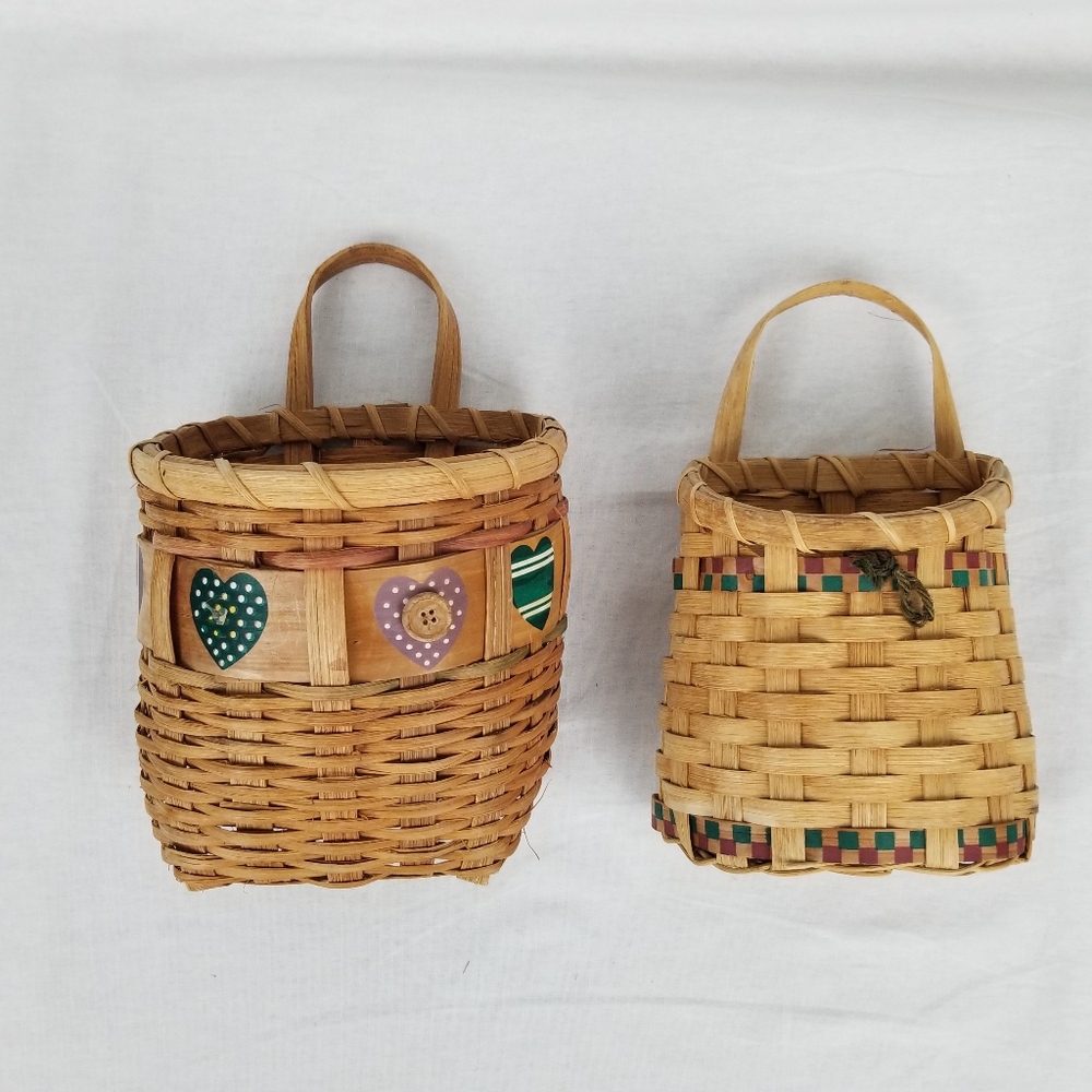 Small wicker baskets
